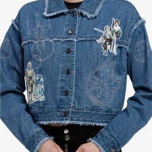 Her Universe Star Wars Characters Denim Jacket Her Universe Exclusive